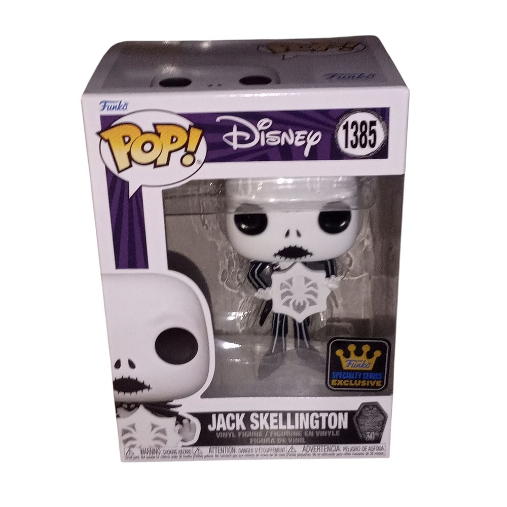 Funko Pop! Disney Nightmare Before Christmas Jack Skellington w/ Snowflake #1385